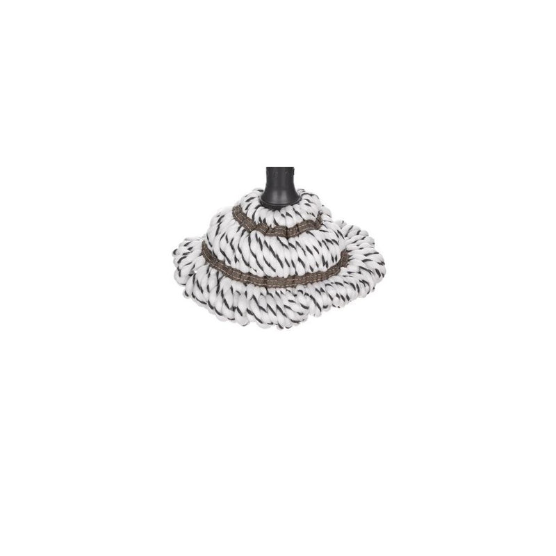 Mop Balai, bumbac, stoarcere prin rasucire, 25 x 130 cm