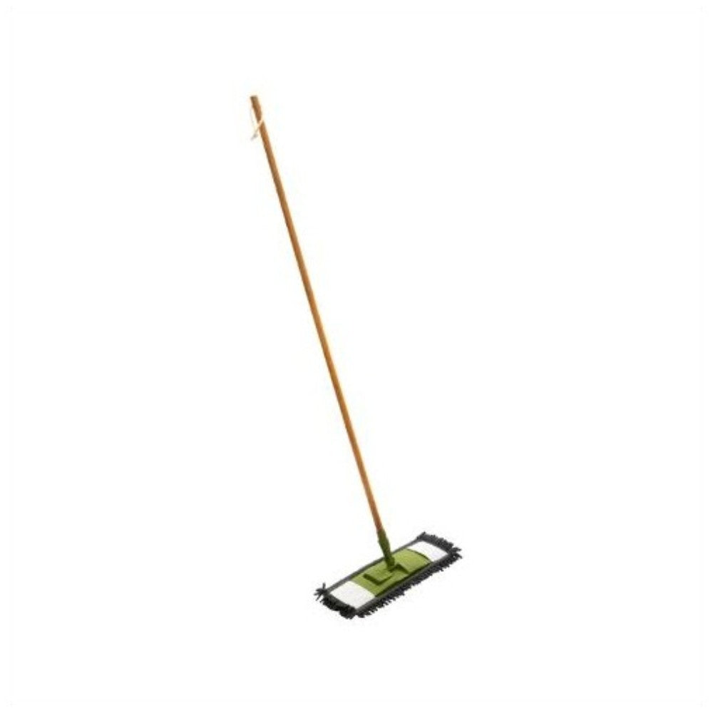 Mop plat 5FIVE, coada bambus 1.2 m, mop 43 x 12 cm