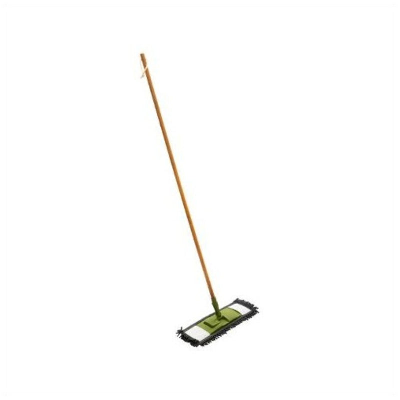 Mop plat 5FIVE, coada bambus 1.2 m, mop 43 x 12 cm