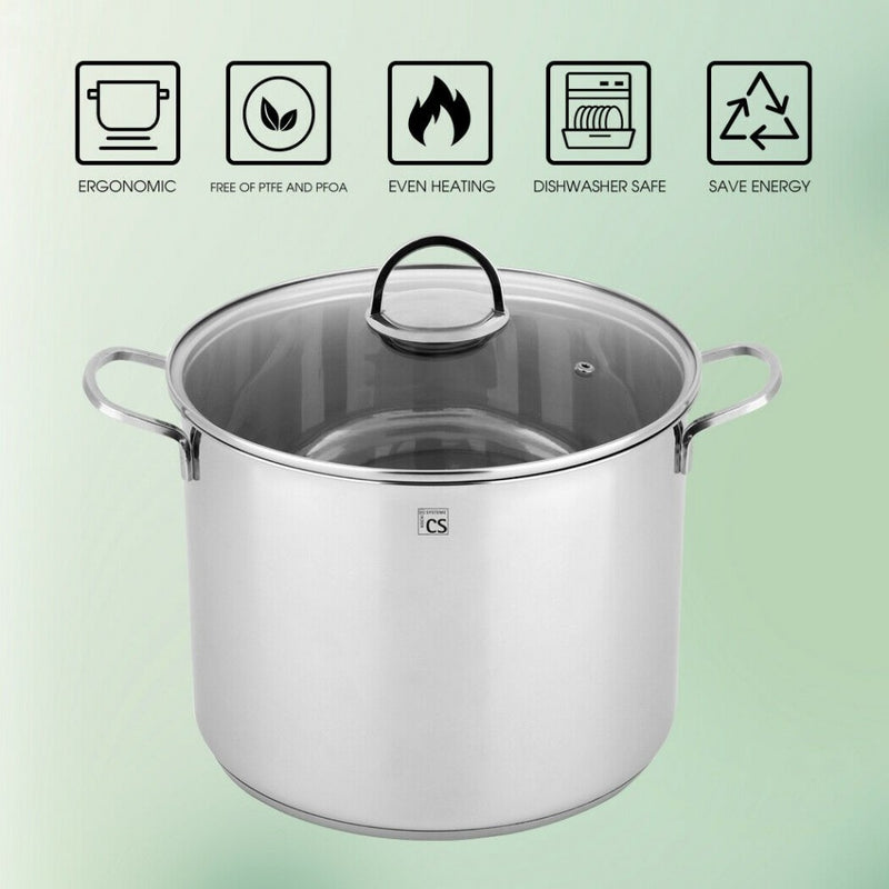 Oala CS Trier, inox, 24x24 cm, 10 litri