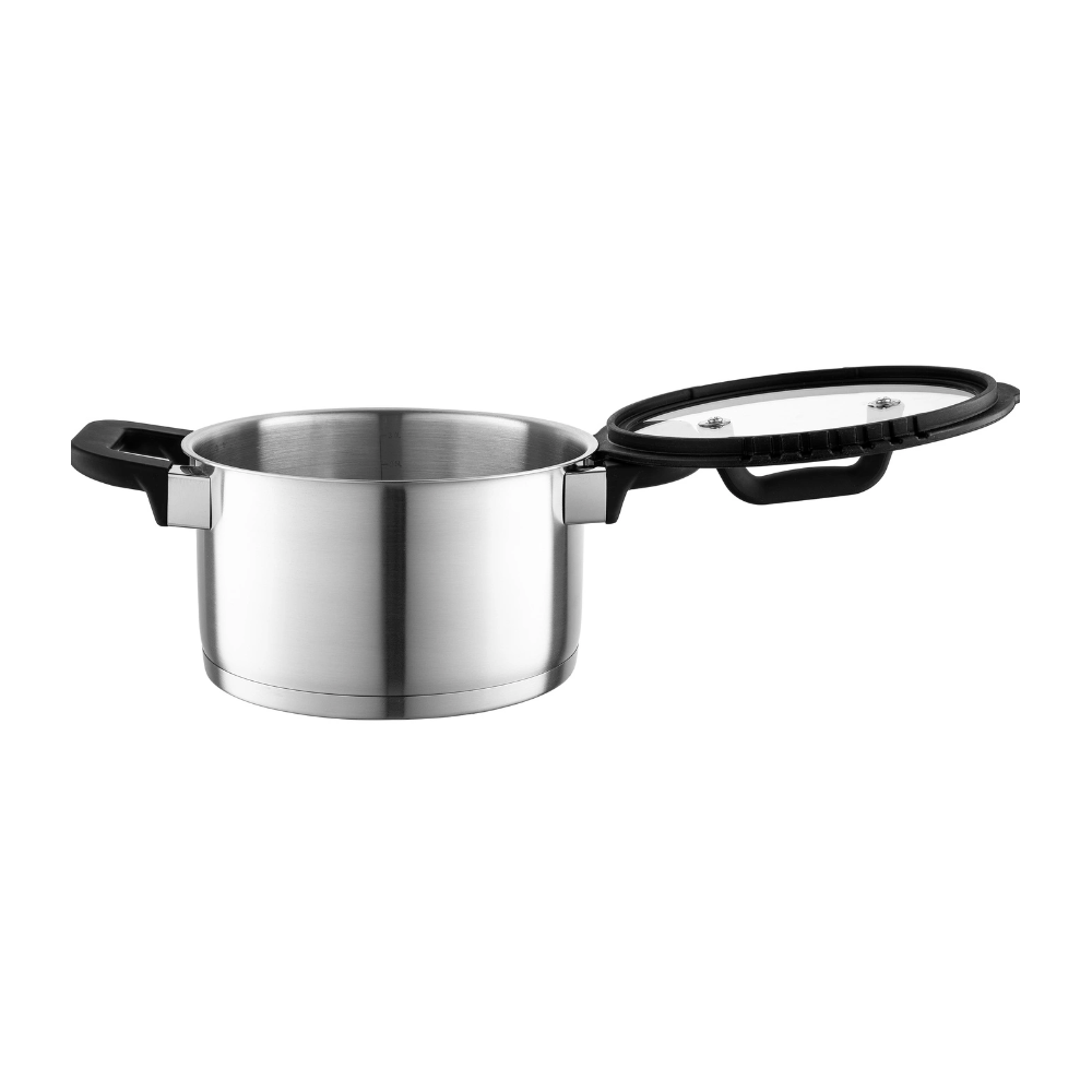 Set oale inox Florina Chef, inox, baza dubla, 16, 18, 20 si 24 cm, 1.8l, 2.5 l, 3.5l, 6 l