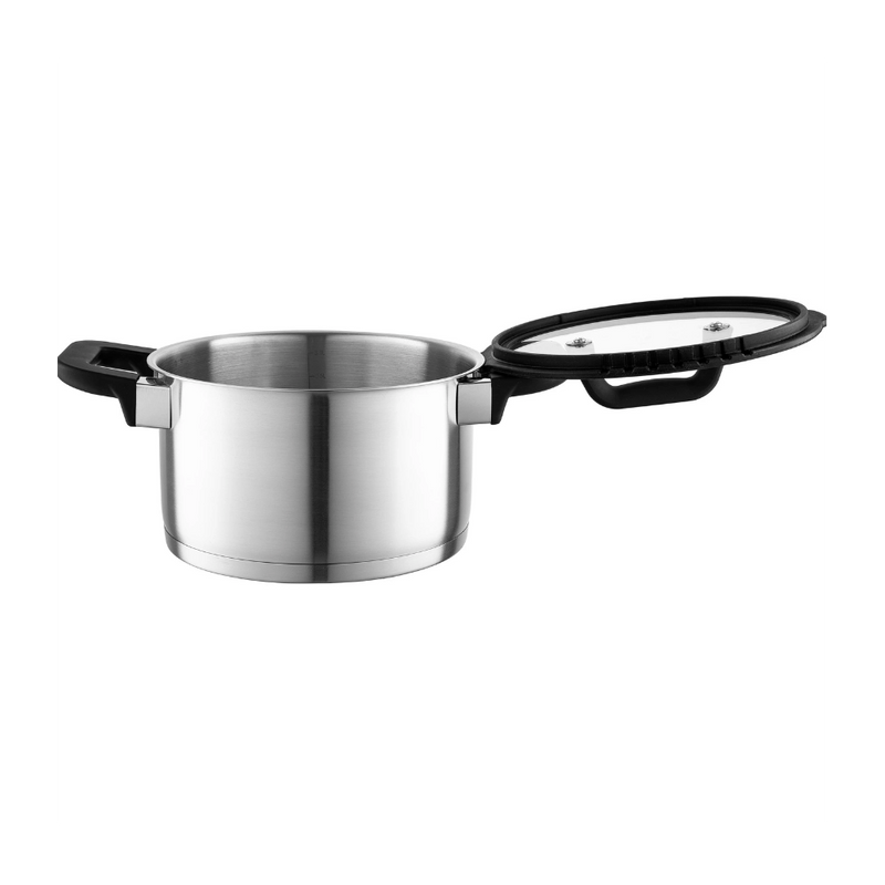 Set oale inox Florina Chef, inox, baza dubla, 16, 18, 20 si 24 cm, 1.8l, 2.5 l, 3.5l, 6 l