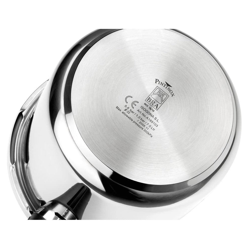 Oala sub presiune BRA Vitesse, inox, 9 litri