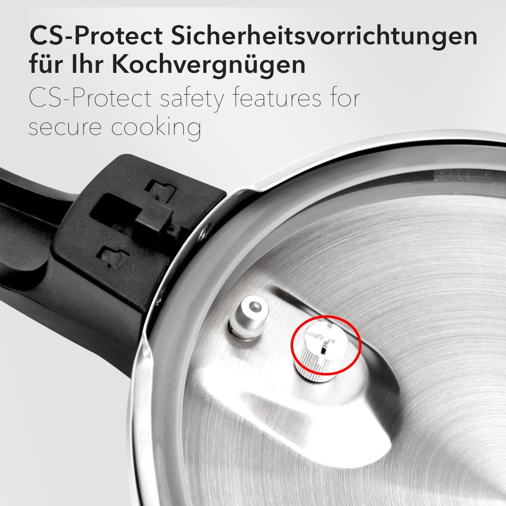 Oala sub presiune KAISERSLAUTERN, inox, 10 litri