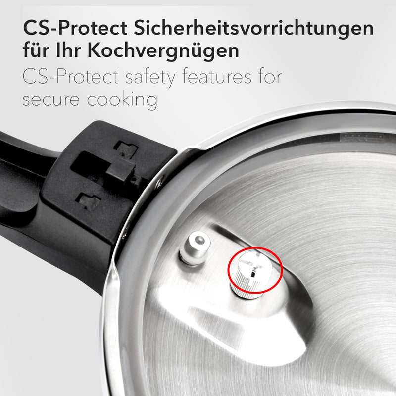 Oala sub presiune KAISERSLAUTERN, inox, 10 litri