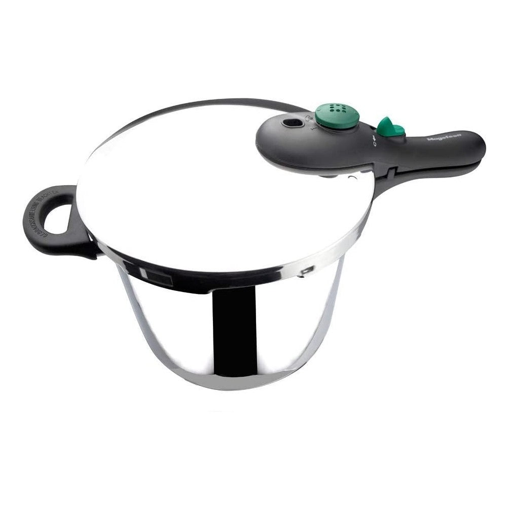 Oala sub presiune Magefesa Dynamic, inox 18/10, 7.5 litri, 5 sisteme de securitate