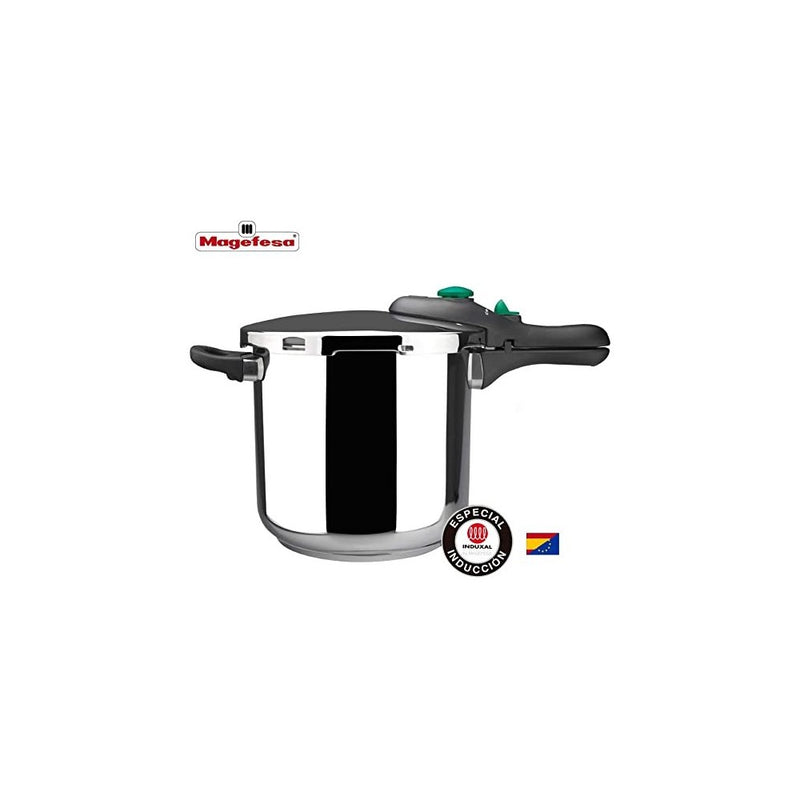 Oala sub presiune Magefesa Dynamic, inox 18/10, 7.5 litri, 5 sisteme de securitate