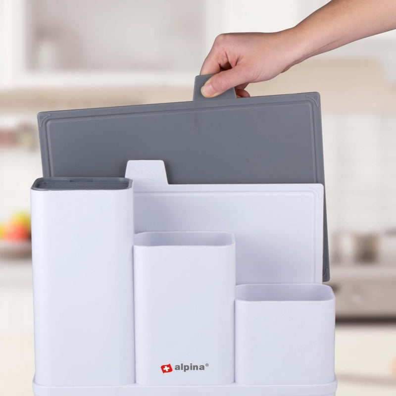 Organizator bucatarie Alpina, plastic, 3 piese