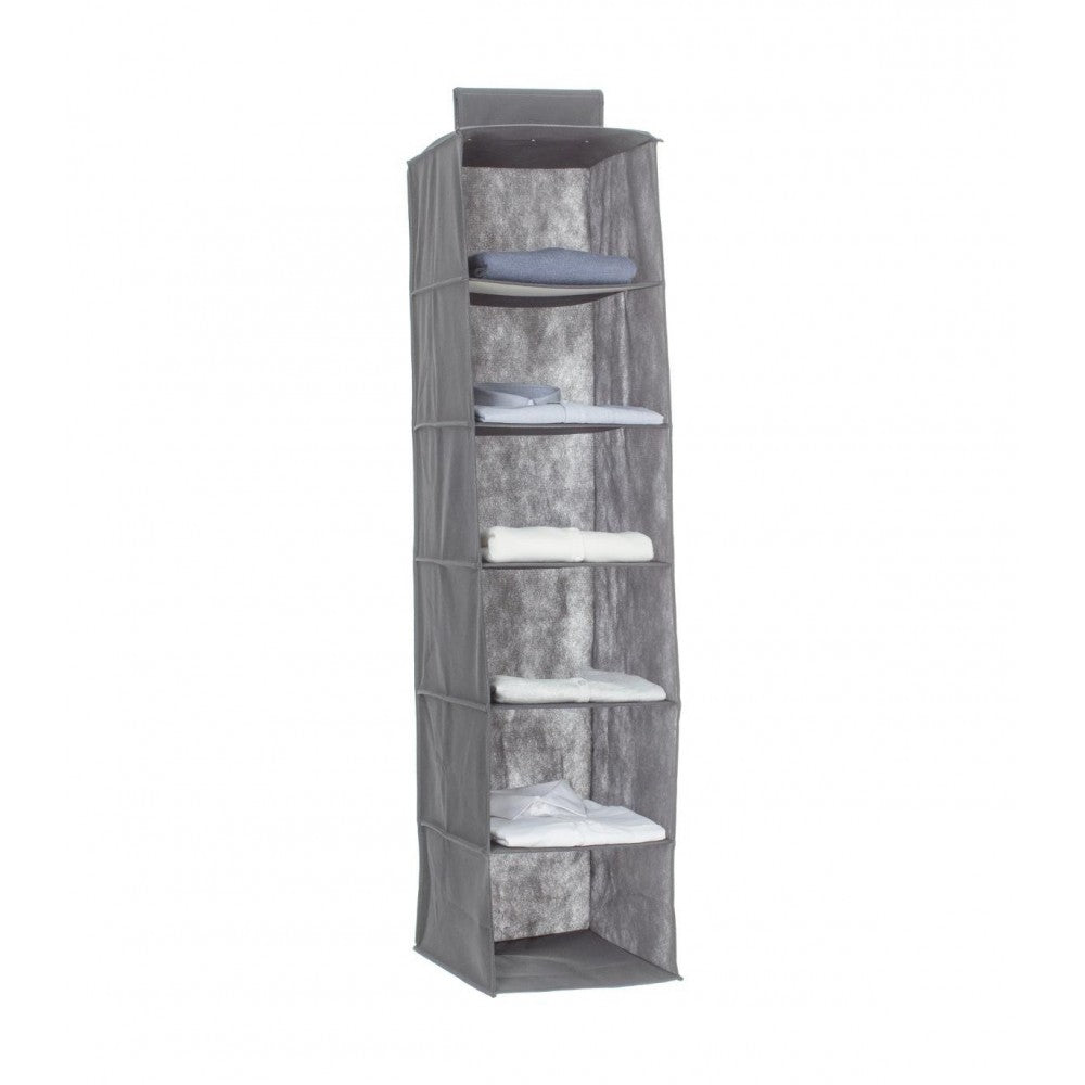 Organizator haine 5FIVE, gri, 30x30x120 cm
