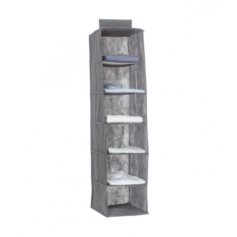 Organizator haine 5FIVE, gri, 30x30x120 cm