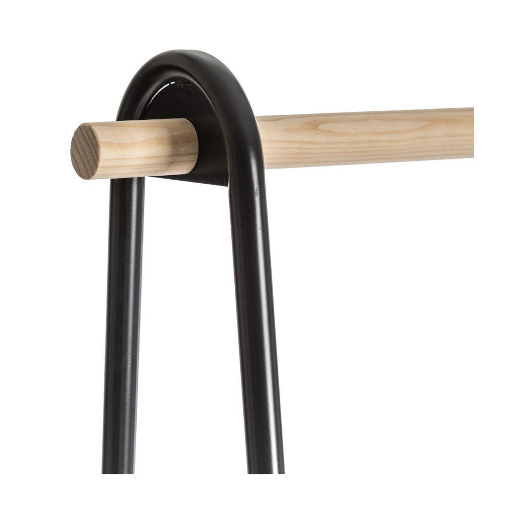 Organizator haine si incaltaminte Jano, Five, metal si MDF, bej, 164,5 x 95,5 x 46 cm