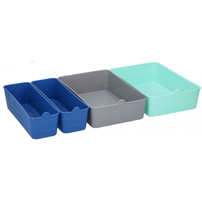 Organizator sertar Alpina M, plastic, 26.5 x 18 x 6.5 cm