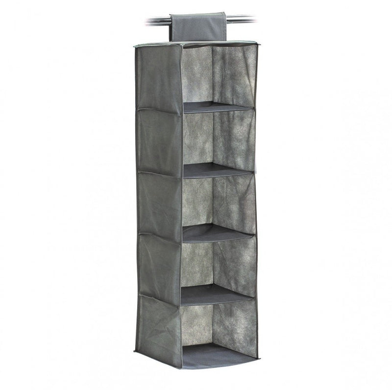 Organizator textil, 5 rafturi, 28 x 28 x 95 cm