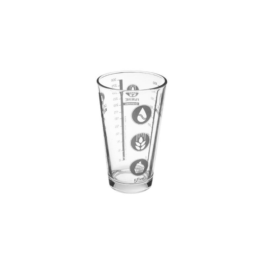 Pahar gradat Verre Gri, sticla, 0.5 litri, 9 x 15 cm