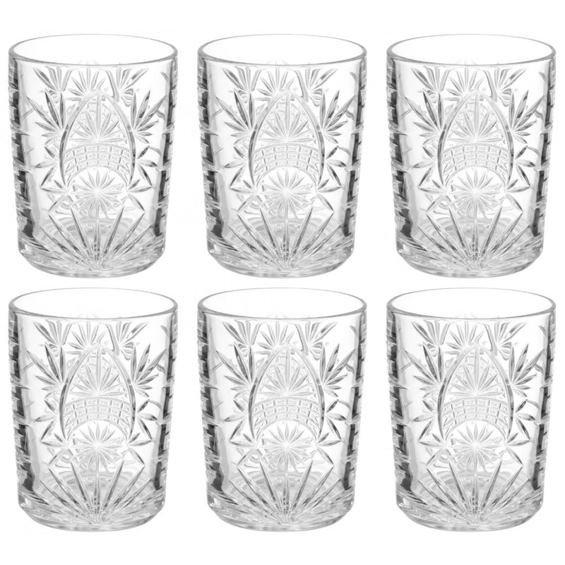 Set 6 pahare Ayla, sticla, 350 ml, 7.4 x h10.5cm, 3560233839039