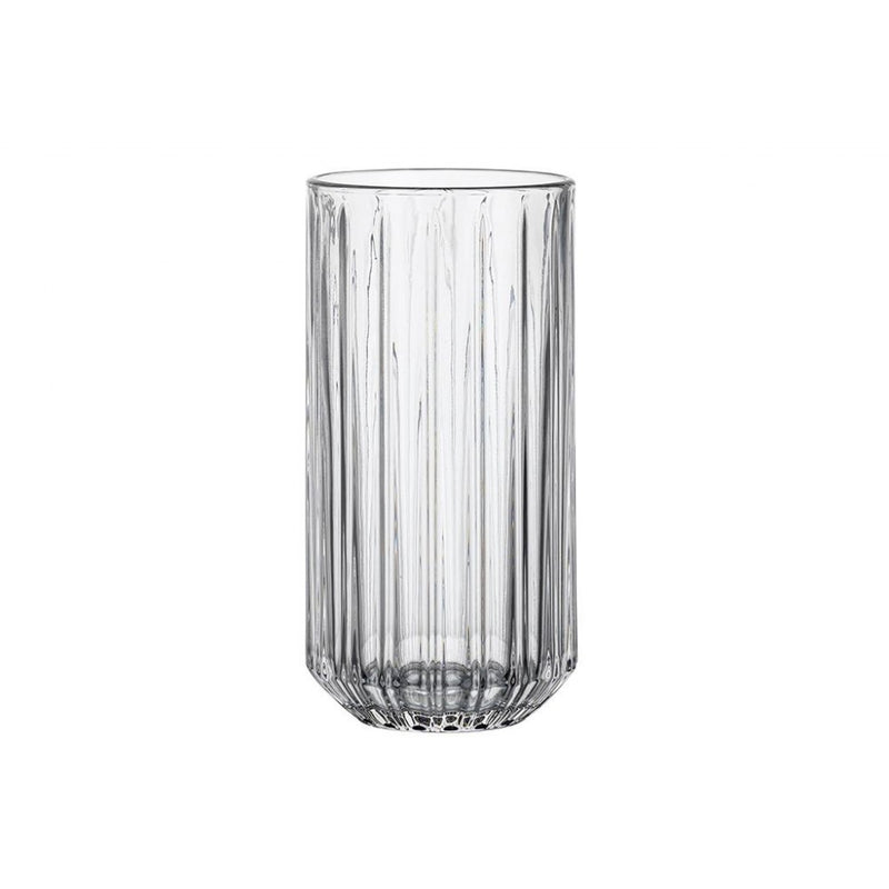 Set 6 pahare apa Stretto, long, sticla, 390 ml