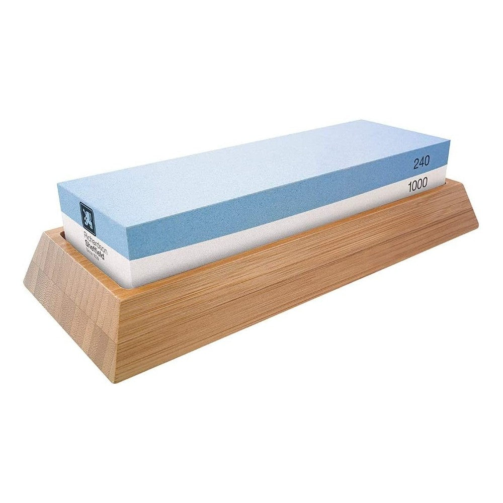 Piatra ascutit cutite profesionala Richardson Sheffield, 240/1000, dimensiune piatra 18 x 6 x 3 cm