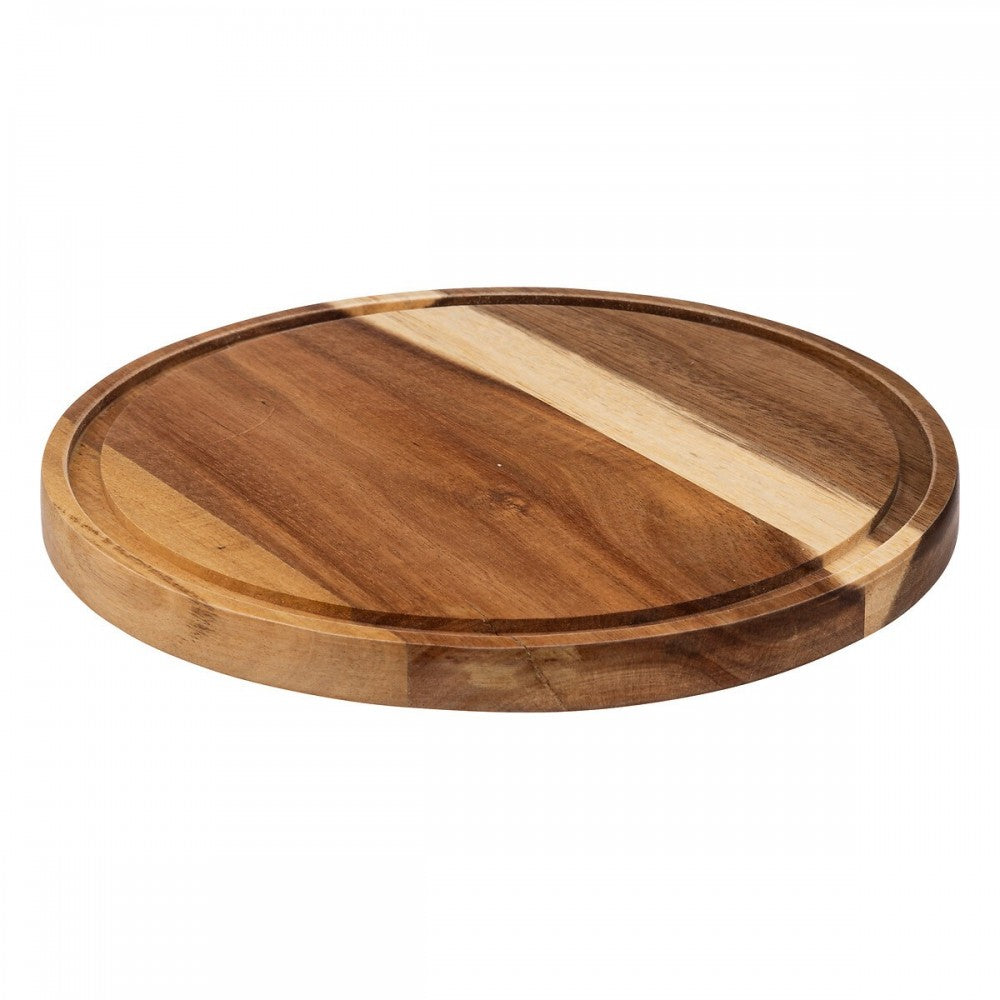 Platou Acaccia cu bol sticla, 30 cm