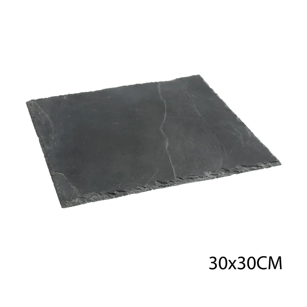 Platou ardezie Qadro, 30 x 30 cm