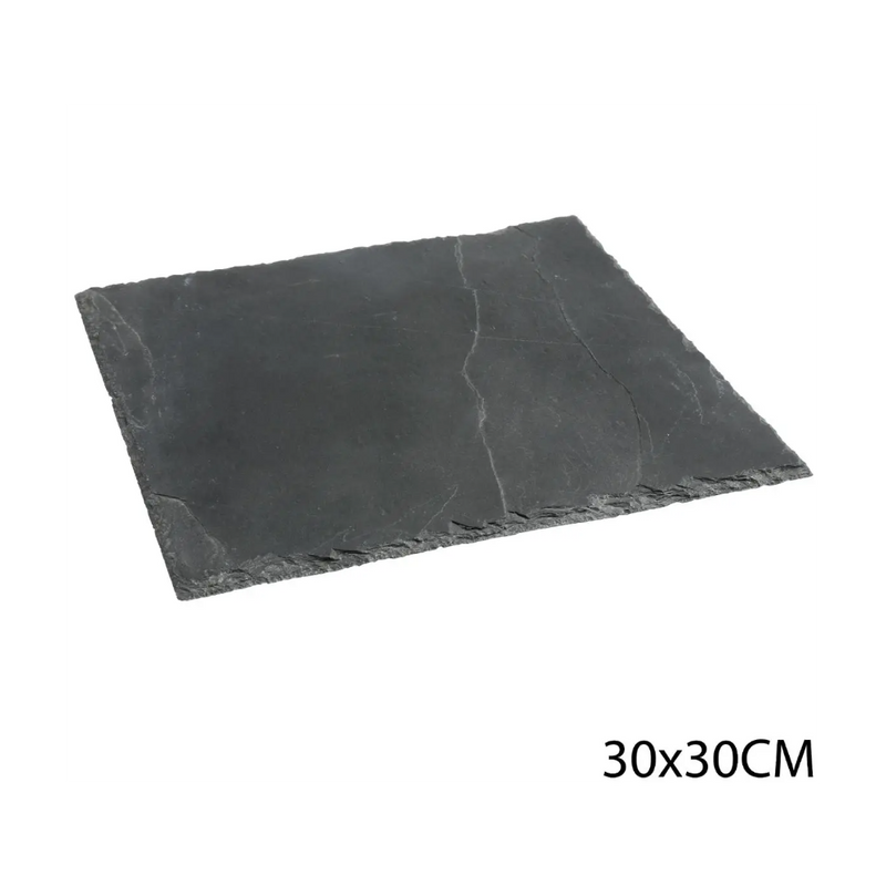 Platou ardezie Qadro, 30 x 30 cm