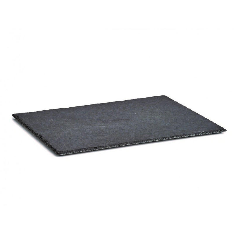 Platou servire Ajory, piatra ardezie, 40 x 30 x 0.6 cm, 861739416