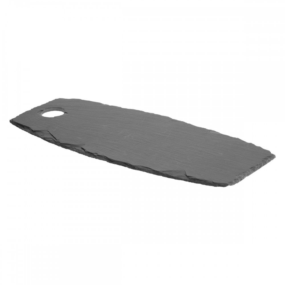 Platou servire Karoly, ardezie, long, 44 x 19 cm