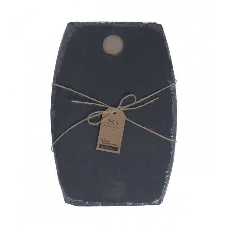Platou servire Near, piatra ardezie, 34 x 23 cm