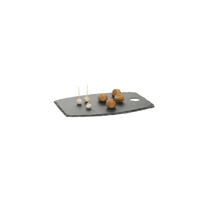 Platou servire Near, piatra ardezie, 34 x 23 cm