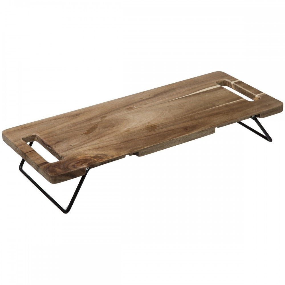 Platou servire Sahra, lemn acacia, 48 x 20 cm