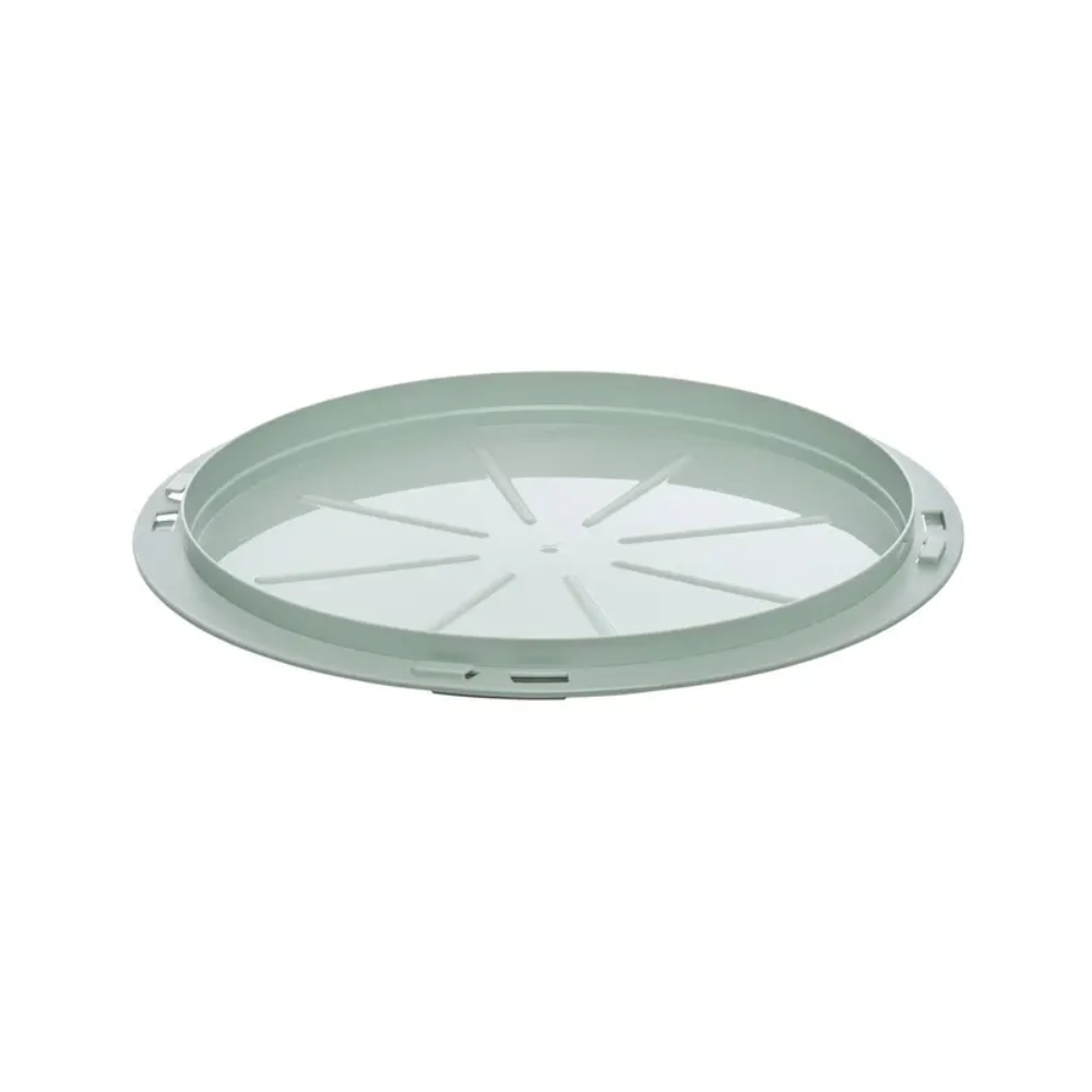 Cutie tort cu capac Artemis, plastic, verde, 36 x 14 cm