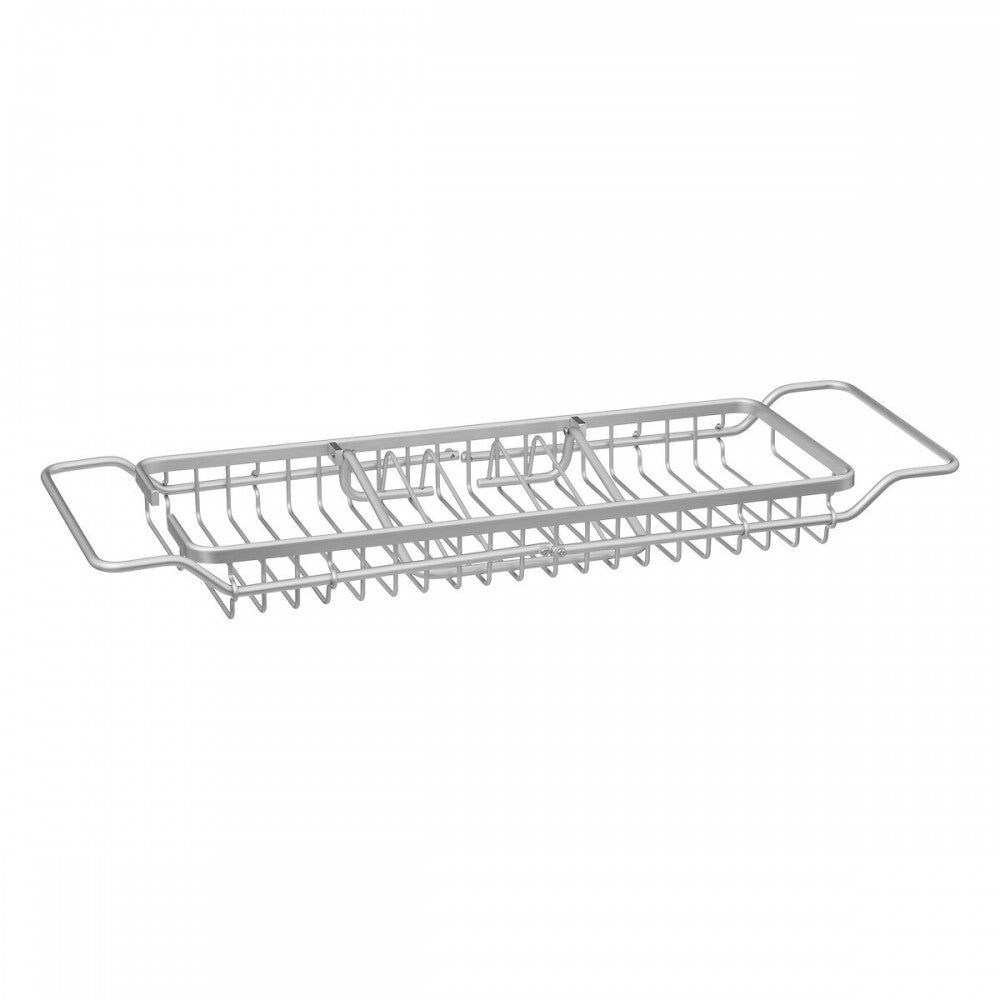 Suport cada extensibil Gherda, aluminiu, 90 x 21,5 x H 6,5 cm