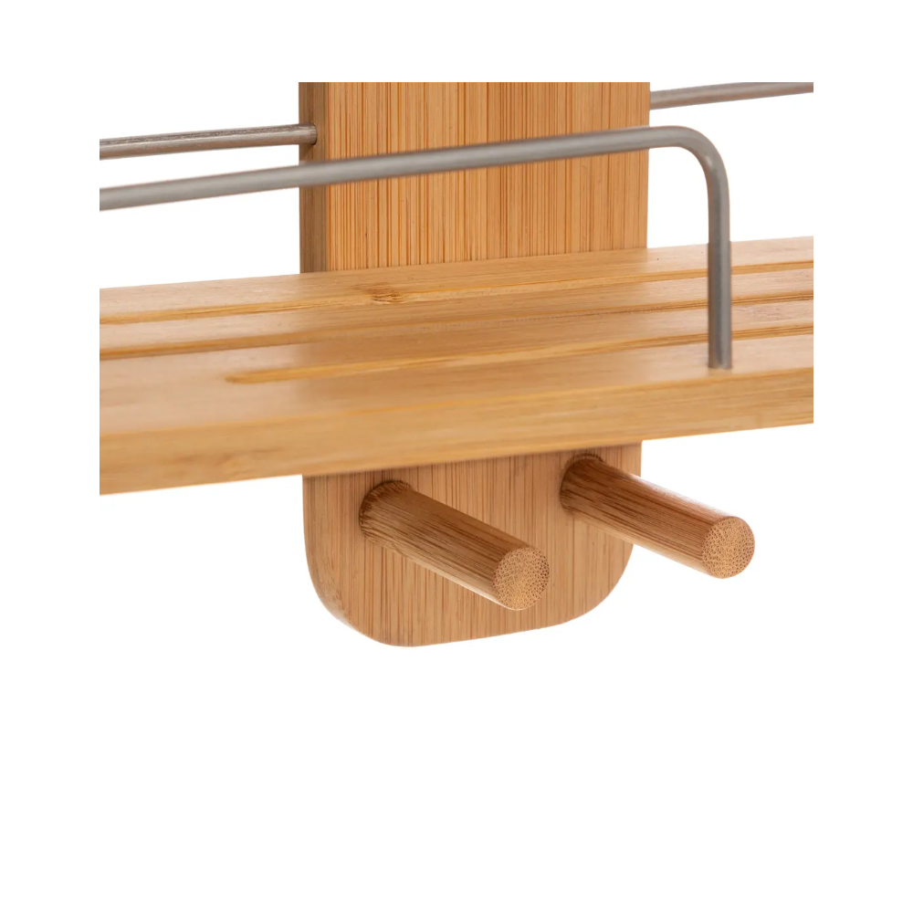 Raft baie Esrolay, bambus, 31 x 12 x H 70 cm