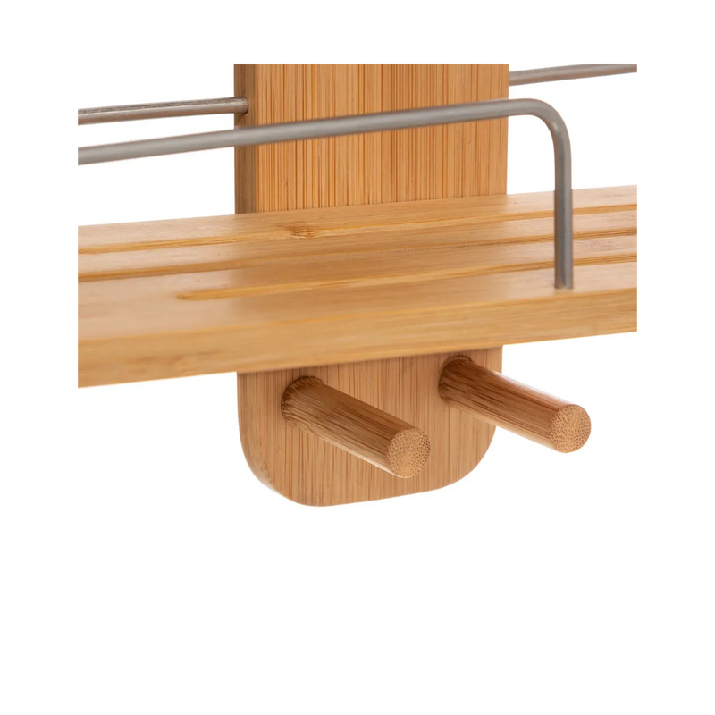 Raft baie Esrolay, bambus, 31 x 12 x H 70 cm