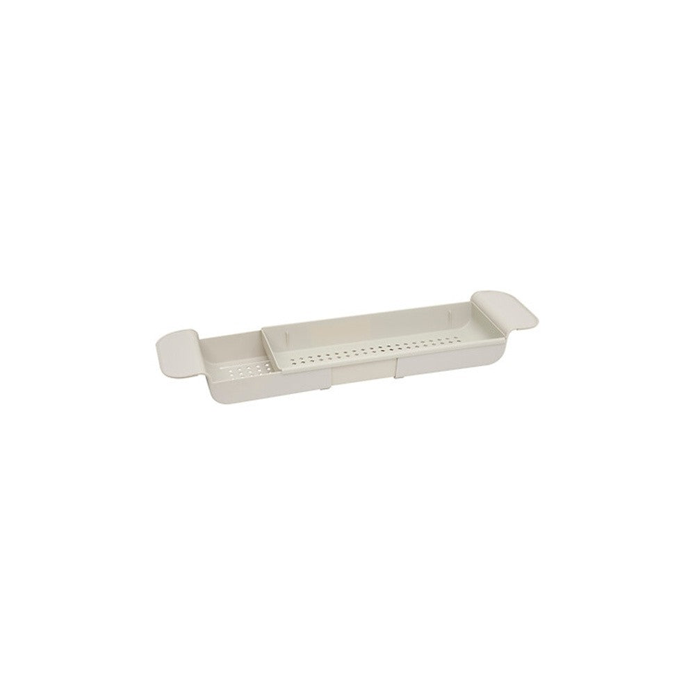 Raft cada Esybath, plastic, extensibil, bej, 55 x D. 17 x H. 7.2 cm