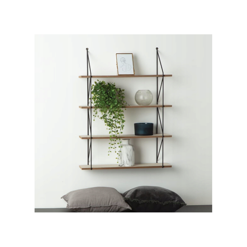 Raft perete Iris, MDF, metal, 60 x 80 cm