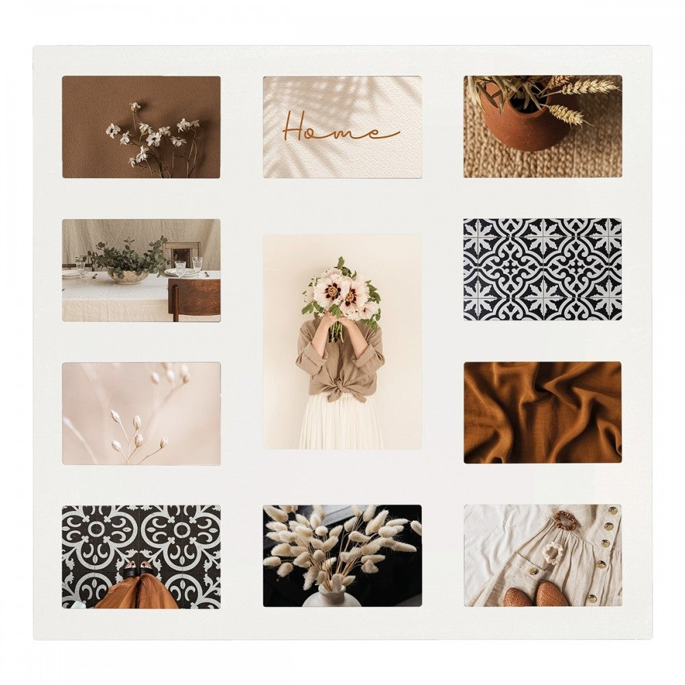 Ansamblu rame foto White Joint, MDF, 55 x 53 cm