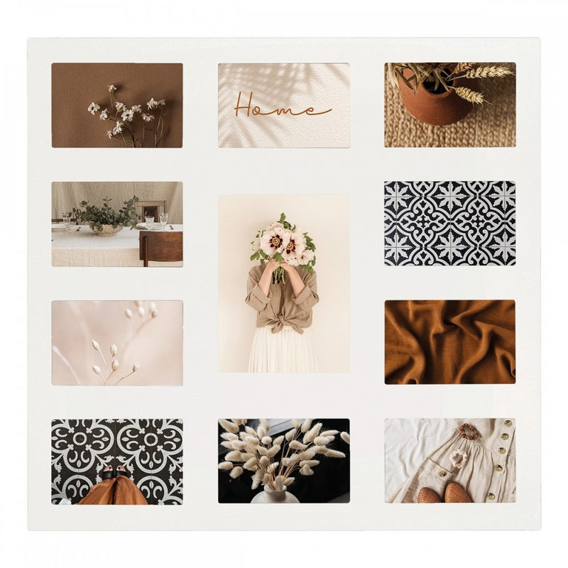 Ansamblu rame foto White Joint, MDF, 55 x 53 cm