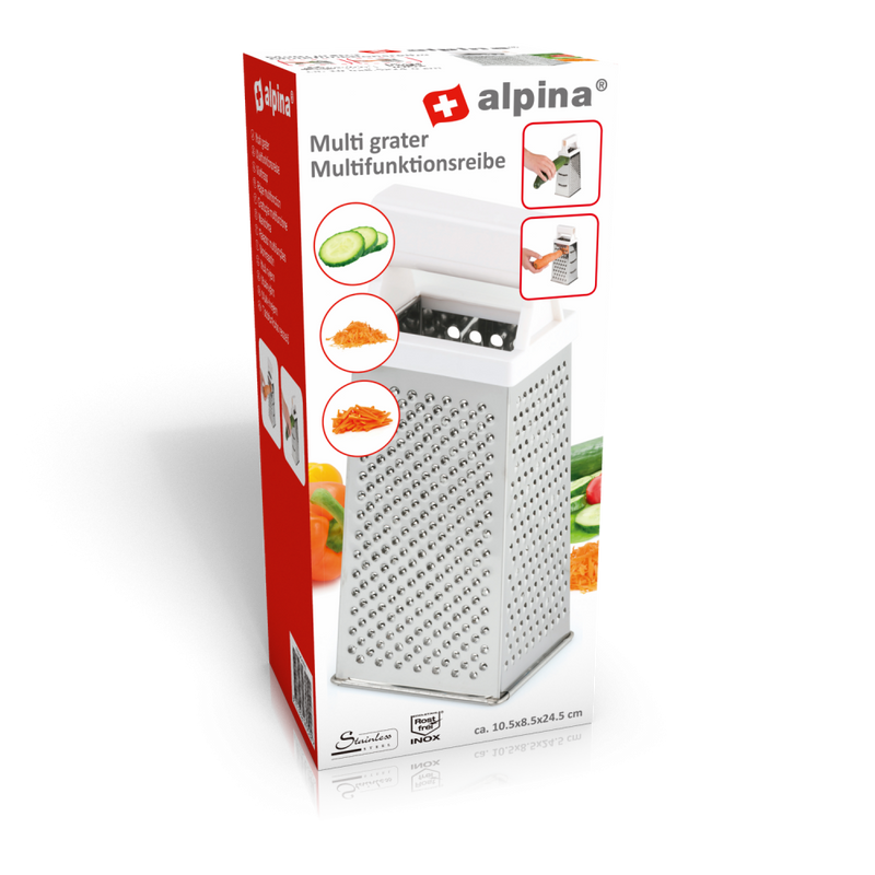 Razatoare Alpina, inox, 10.5 x 8.5 x 24.5 cm