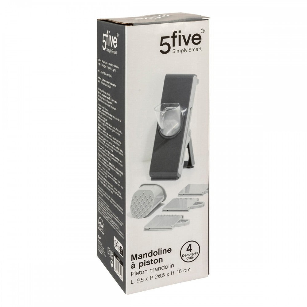 Razatoare feliere Piston, plastic, inox, 9.5 x 26.5 x 15 cm