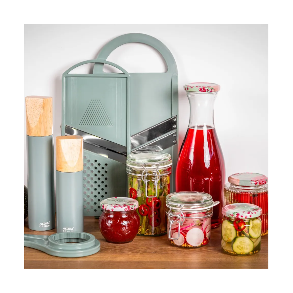 Razatoare legume Altom, plastic, inox, 36x16,5x1,5 cm