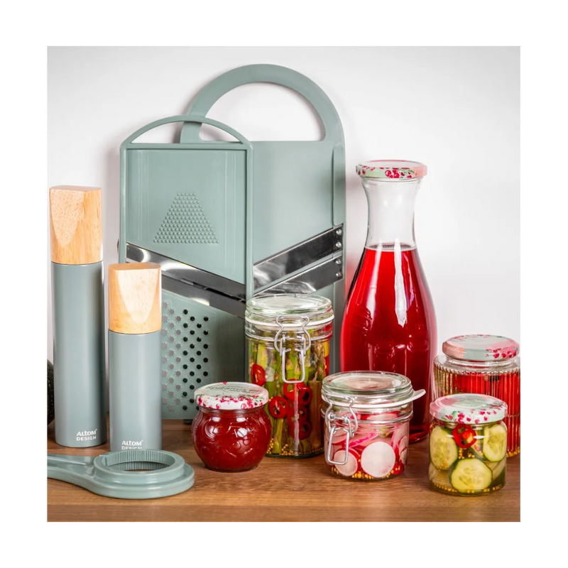 Razatoare legume Altom, plastic, inox, 36x16,5x1,5 cm