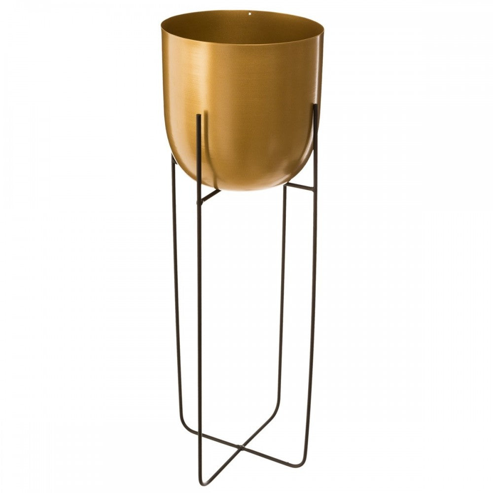 Set 2 suporturi flori Gold Rise, otel, 16 x H41.9 cm, 18.5xH58.2 cm