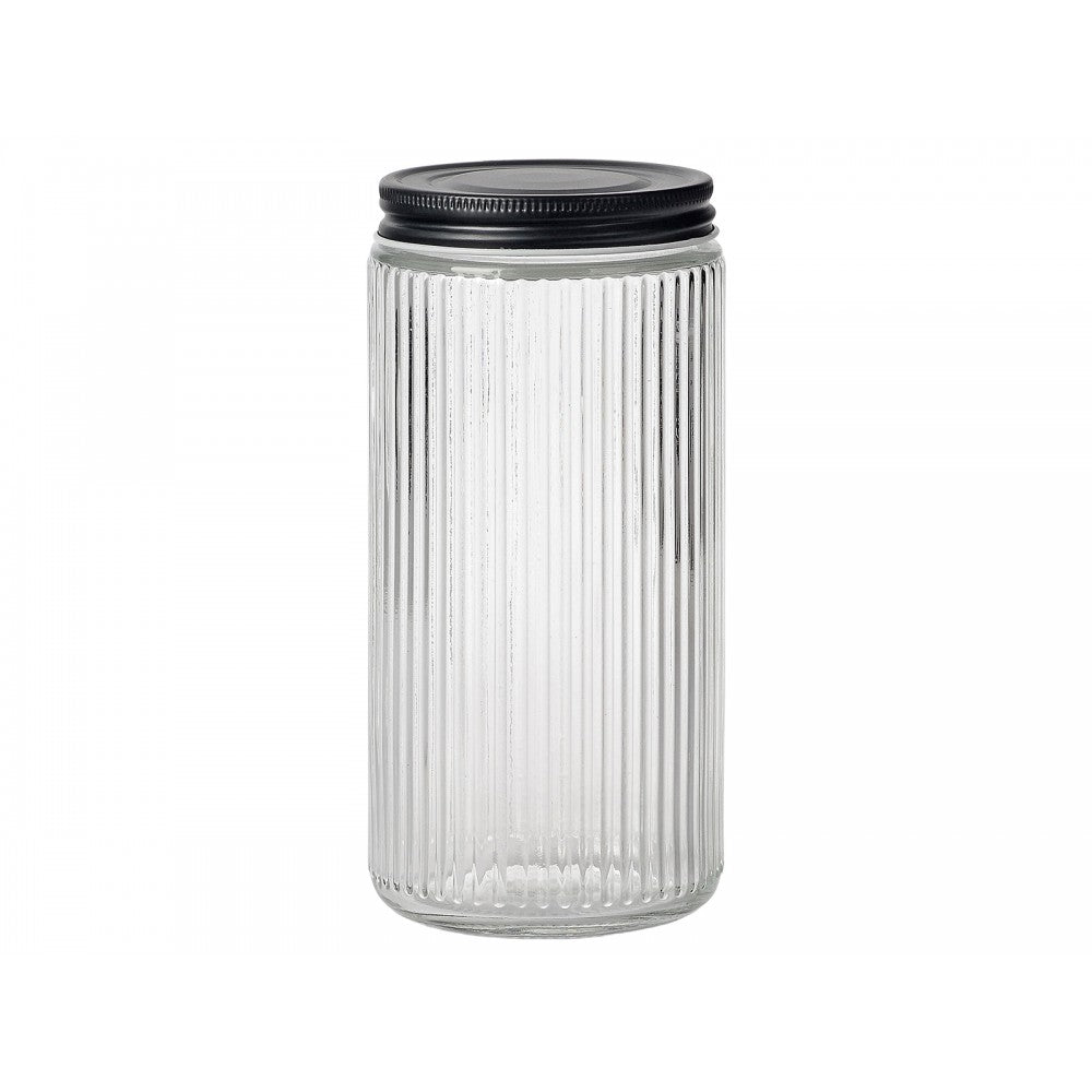 Recipient sticla Blac Stripes, 9 x 19 cm, 950 ml