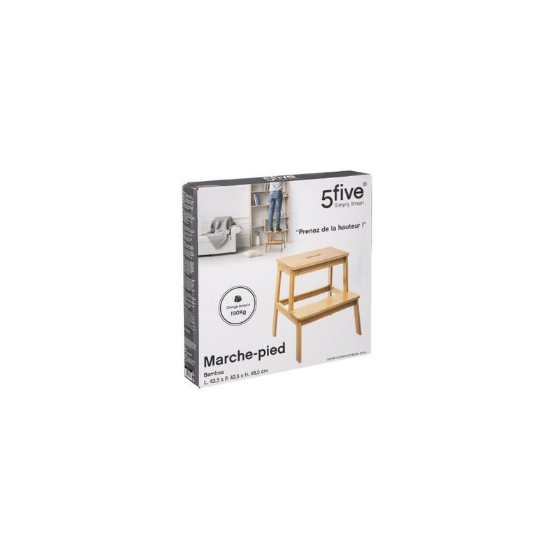 Scaun 5FIVE, bambus, 43 x 43 x 46 cm