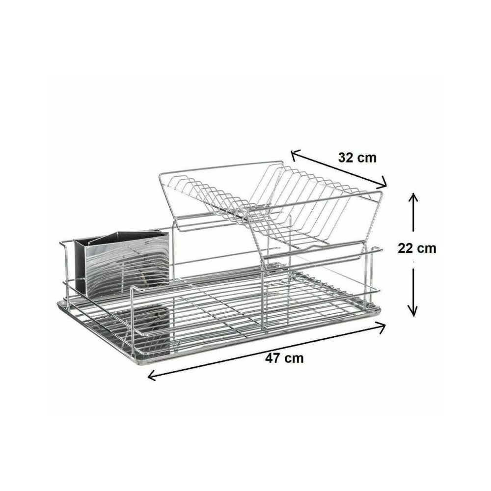 Scurgator vase 5FIVE Steel, 47 x 32 x 22 cm