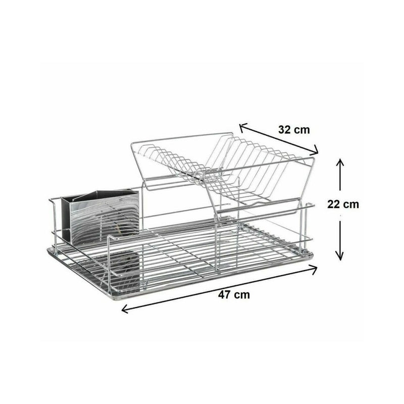 Scurgator vase 5FIVE Steel, 47 x 32 x 22 cm