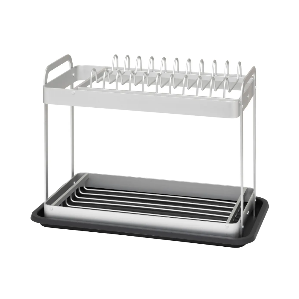 Scurgator vase Danyer, aluminiu, etajat, 42 x 23 x H 35 cm