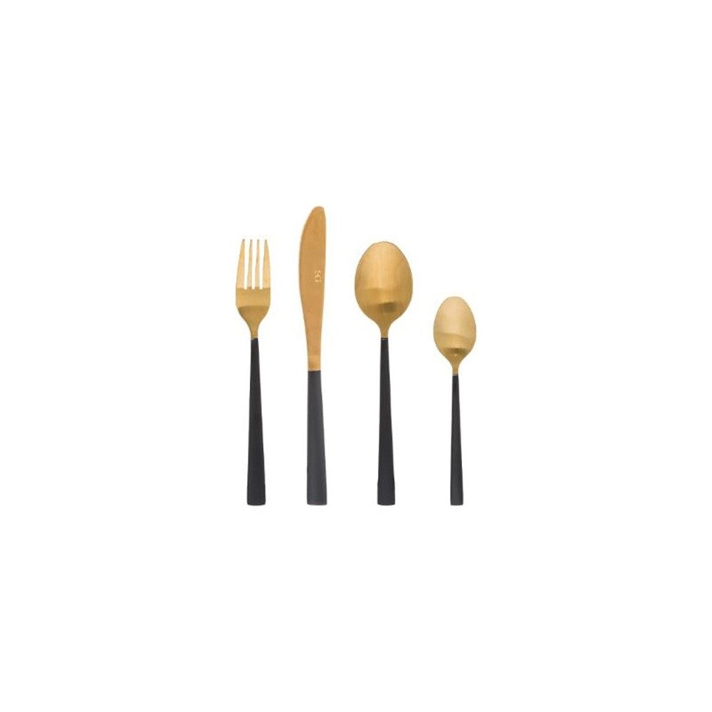 Set 16 tacamuri inox Junle Gold, 16 piese