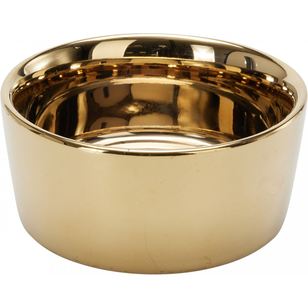 Set 4 recipiente sosuri Golden range, ceramica, 8.5 x h 4.5 cm