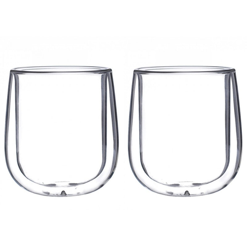 Set 2 pahare Arlen, pereti dubli, sticla borosilicata, 9x10.5 cm, 350 m